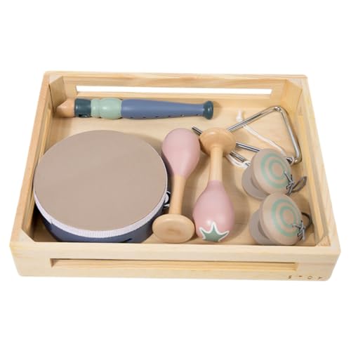 Toyvian 1 Satz Orff Schlaginstrumente für Kleinkinder Teiliges Musikspielzeug aus Holz für Frühes Lernen Fördert die Feinmotorik und Hand Augen Koordination Sicher und Langlebig Toyvian 1 Satz Orff Schlaginstrumente für Kleinkinder Teiliges Musikspielzeug aus Holz für Frühes Lernen Fördert die Feinmotorik und Hand Augen Koordination Sicher und Langlebig von Toyvian