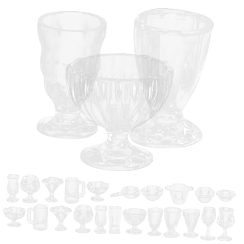 Toyvian Miniatur Geschirrset Für Puppenhaus Set Dessertbecher Realistische Miniatur Tassen Für Kreative Dekoration Zubehör Für Mini-häuser Und Spielzeugwelten Toyvian Miniatur Geschirrset Für Puppenhaus Set Dessertbecher Realistische Miniatur Tassen Für Kreative Dekoration Zubehör Für Mini-häuser Und Spielzeugwelten von Toyvian