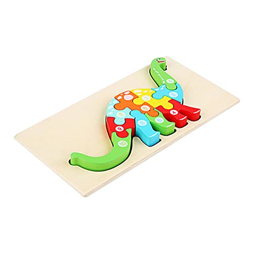 Toyvian 1 Satz Puzzlebrett Aus Holz Spielzeug Puzzle Für Kinder Cartoon Holzpuzzles Puzzles Aus Holz Hölzern von Toyvian