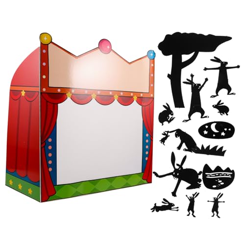 Toyvian 1 Satz Schattenpuppenspielbühne Karneval Fotokulisse Schattenfiguren Für Stanzformen Für Katzen Karnevalspartydekorationen Dekorationen Für Karnevals-mottopartys Papier von Toyvian