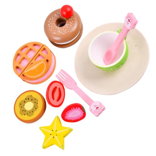 Toyvian 1 Satz Simulations-Küchenset kinderküche Kitchen küchenspielzeug für Küche Set Kitchen Set for interaktive Spielsachen Hausrequisite hölzern von Toyvian