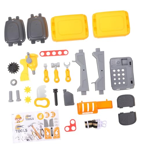 Toyvian 1 Satz Simuliertes medizinisches werkzeugset Werkzeug-Sets werzeugkofferbox Kinderspielzeug Simulations-Reparatur-Tools Plastik Yellow von Toyvian