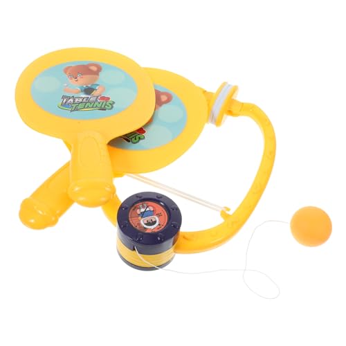 Toyvian 1 Satz Tischtennis tischtennistraining interaktives lernspielzeug Kinderspiele zappeln Indoor- für Kinderspielzeug Plastik Yellow von Toyvian