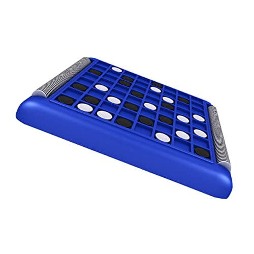 Toyvian 1 Satz Umdrehen für tragbares Schach Eltern-Kind- Schachbrett-Lernspielzeug Spiele Brettspiel für Schachspiel-Requisite Schach Abs Blue von Toyvian