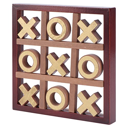 Toyvian 1 Satz Xo Schach Spielspielzeug Für Spieler Pädagogisches Bildungsspielzeug Interaktives Schachspielzeug Aus Holz Kinderspielzeug Hölzern Brown von Toyvian