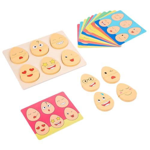 Toyvian 1 Set Bausteine ​​Kleinkinderpuzzles Bausteine ​​Für Kleinkinder Kinderpuzzles Für Kleinkinder Für Babys Kinderpuzzles Kinderlernspielzeug Holz von Toyvian