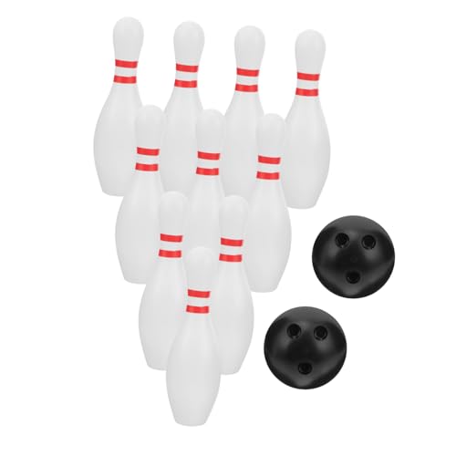 Toyvian 1 Set Bowlingkugel Bowling Set lernspielzeug Boy Toys Kinderspielzeug Indoor- für Kleinkinder Bowling für Kleinkinder Plastik von Toyvian