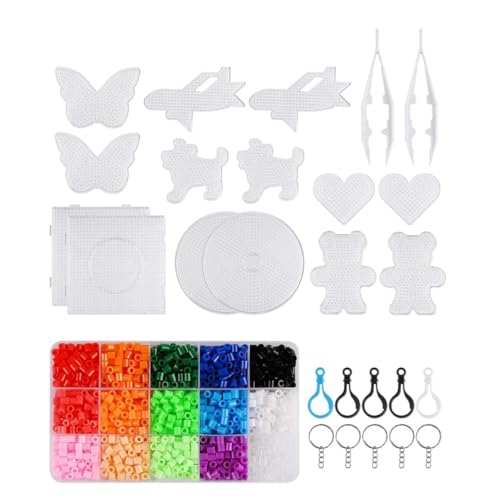 Toyvian 1 Set Einzigartige Handherstellung Sicherungsperlen DIY Spielzeug Puzzle Perlen Puzzlespielzeug von Toyvian