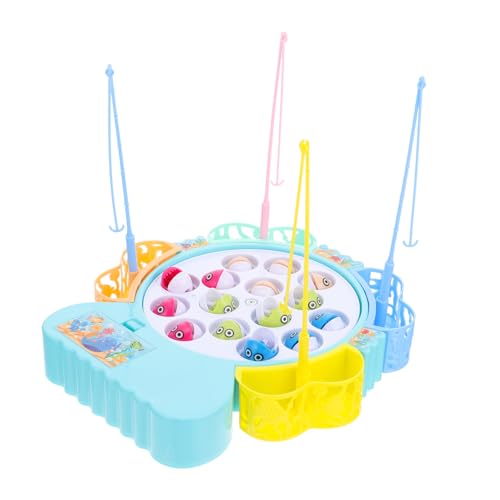 Toyvian 1 Set Kinder Angelspielzeug Lernspielzeug Für Kinder Rotierendes Angelspielzeug Kinderspielzeug Kinderspielzeug Badewanne Angelspielzeug Musikspielzeug Elektronisches von Toyvian