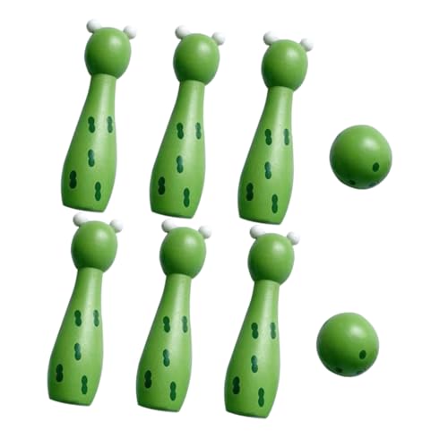 Toyvian 1 Set Kinder Bowling Spielzeug Kinder Bowling Spiel Sport Ballspiel Kleinkind Bowling Spiel Outdoor Bowling Spielzeug Kinder Bowling Spielzeug Desktop Bowling Spielzeug von Toyvian