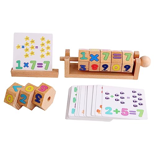 Toyvian 1 Set Mathematik Lernspielzeug Für Pädagogisches Zur Digitalen Kognition Ideales Für Vorschulkinder Und Schulanfänger von Toyvian