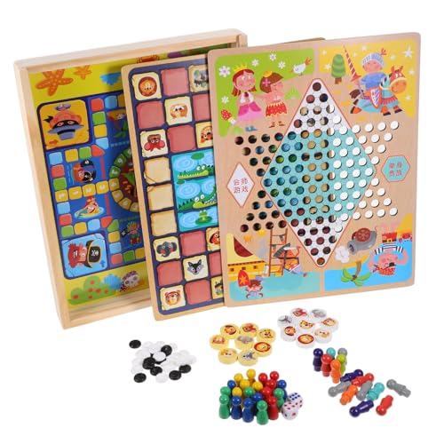 Toyvian 1 Set Multifunktionales Schachspielzeug Schach Timer Brettspiele Schachbrettspiel Schachtisch Kette Dreieck Schachspiel Kinderspielzeug Interessantes Schachspielzeug von Toyvian