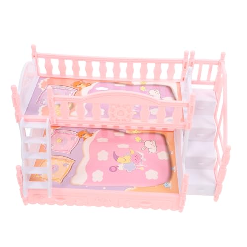 Toyvian 1 Set Puppenhaus Etagenbett Spielzeug Puppenhäuser Dekorative Kissen Mini Möbel Deko Kissen Mini Ornamente Bettdecken Kissen Dekoratives Puppenhaus Zubehör Kleines Bett von Toyvian