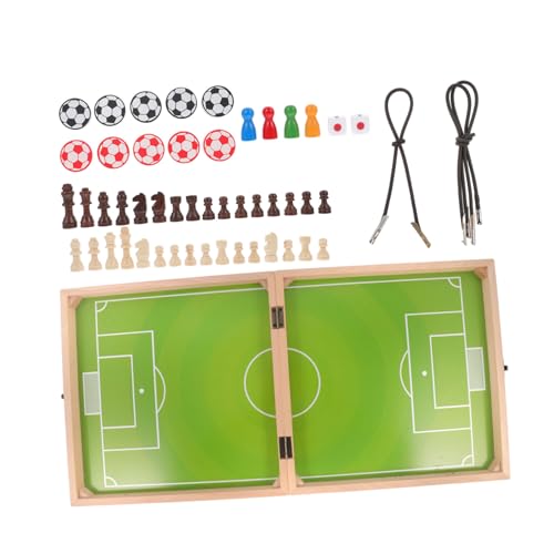 Toyvian 1 Set Springball Springschach Kinderspielzeug Interessantes Schachspielzeug Katapult Schachspielzeug Kinderschachspielzeug Tischschachspiel Kinderschachspiel Buntes Holz von Toyvian