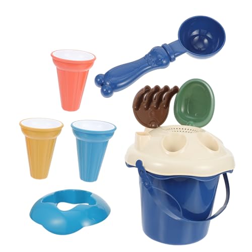 Toyvian 1 Set Strand Eiscreme Eimer Eiscreme Outdoor Für Für Babys Kleinkinder Werkzeuge Kinderspielzeug Kleinkinder Outdoor Strandeimer Strandeimer Kunststoff von Toyvian