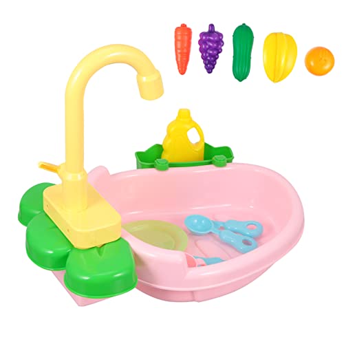 Toyvian 1 Set Waschbecken Pool Rosa Kunststoff von Toyvian