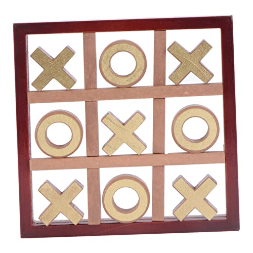 Toyvian 1 Set Xo Schach Kinderspielzeug Kinderspielzeug Zehenspielzeug Interaktives Spielzeug Lernspielzeug Schachbrettspiel Spielzeug Lernspielzeug Doppelspielerspiel Spielzeug von Toyvian