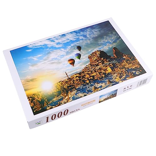 Toyvian Puzzle 1000 Teile für Erwachsene Genaues Schneiden Pädagogisches Puzzle für Jungen und Mädchen von Toyvian