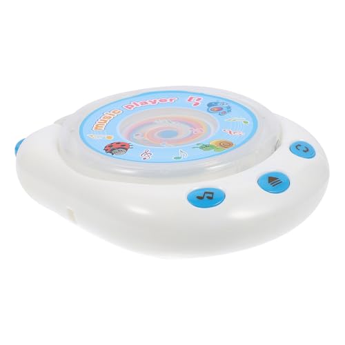 Toyvian 1 Stück Emulation CD Player Mini Tragbarer Musik Player Puppenhaus Zubehör Kinderspielzeug Mini Waschmaschine CD Player Kind Lernspielzeug Kinderspielzeug Kunststoff von Toyvian