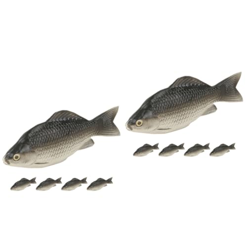 Toyvian 10 STK Simulation Von Schaumfischen Kleiner Falscher Fisch Fisch-skulptur Fischmodell-dekor Schwimmendes Fischdekor Für Aquarien Simulation Von Tierfiguren Fischerkennungsmodell von Toyvian