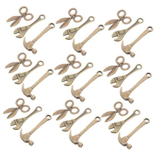 Toyvian 10 Sätze Mini -Simulationswerkzeug Miniatur-Puppenhaus-Werkzeuge Dollhouse Tool Kit Mini -Werkzeug Miniatur-Bauwerkzeuge Minischlüssel Legierung Hellbraun Toyvian 10 Sätze Mini -Simulationswerkzeug Miniatur-Puppenhaus-Werkzeuge Dollhouse Tool Kit Mini -Werkzeug Miniatur-Bauwerkzeuge Minischlüssel Legierung Hellbraun von Toyvian