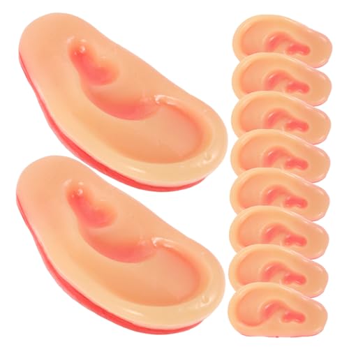 Toyvian 10 Stück Kniffliges Ohrspielzeug Falsche Ohren Aprilscherz Gruselige Ohr Modelle Festival zum Veräppeln Streichohr gefälschte Ohrmodelle Ohrstütze Beige Toyvian 10 Stück Kniffliges Ohrspielzeug Falsche Ohren Aprilscherz Gruselige Ohr Modelle Festival zum Veräppeln Streichohr gefälschte Ohrmodelle Ohrstütze Beige von Toyvian