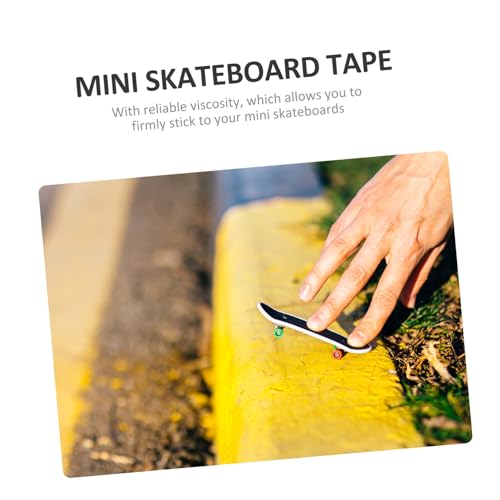 Toyvian 10 Stück Teiliges Fingerboard Grip Tape Schwarz Selbstklebende Flexible Schaumstoff Anti rutsch Aufkleber Sichere Finger Skateboard Schutzfolie für Mini Skateboards Toyvian 10 Stück Teiliges Fingerboard Grip Tape Schwarz Selbstklebende Flexible Schaumstoff Anti rutsch Aufkleber Sichere Finger Skateboard Schutzfolie für Mini Skateboards von Toyvian
