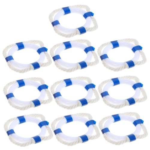 Toyvian 10 Stück Teiliges Mini Schwimmringe aus Mediterrane Deko Lebensretter Modell für Puppenhaus Fotorequisiten Blau Kleines Haus Zubehör Toyvian 10 Stück Teiliges Mini Schwimmringe aus Mediterrane Deko Lebensretter Modell für Puppenhaus Fotorequisiten Blau Kleines Haus Zubehör von Toyvian