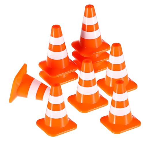 Toyvian 10 Stück Teiliges Spielset aus Kleine Straßenkegel für Pädagogisches Lernspielzeug Kompakte Verkehrshütchen für Sandtisch Baustellen Verkehrssicherheitsspielzeug Toyvian 10 Stück Teiliges Spielset aus Kleine Straßenkegel für Pädagogisches Lernspielzeug Kompakte Verkehrshütchen für Sandtisch Baustellen Verkehrssicherheitsspielzeug von Toyvian