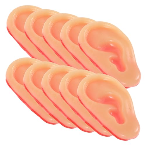 Toyvian 10 Stück Weiches Kleber Ohrspielzeug Ohrmodell Für Kostümohren Ohrdekorationen Ohren Modellohren Ohr Kostüm Simuliertes Ohr Gruseliges Für Jungen Cosplay Toyvian 10 Stück Weiches Kleber Ohrspielzeug Ohrmodell Für Kostümohren Ohrdekorationen Ohren Modellohren Ohr Kostüm Simuliertes Ohr Gruseliges Für Jungen Cosplay von Toyvian