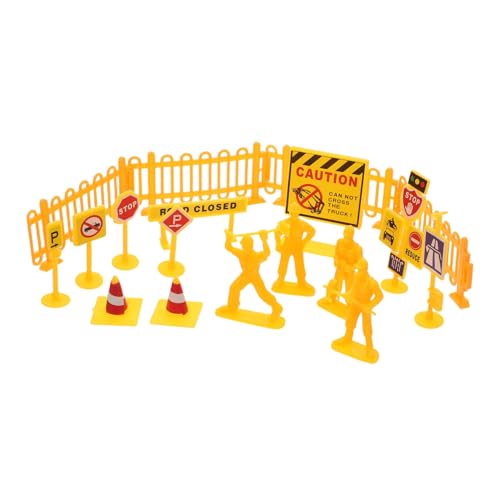 Toyvian 108 Stück Teiliges Verkehrszeichen Spielset für Realistisches Miniatur Straßenschild Set mit Baustellenbarrieren Fördert Urbanes Bauinteresse Kreatives Rollenspiel und Toyvian 108 Stück Teiliges Verkehrszeichen Spielset für Realistisches Miniatur Straßenschild Set mit Baustellenbarrieren Fördert Urbanes Bauinteresse Kreatives Rollenspiel und von Toyvian