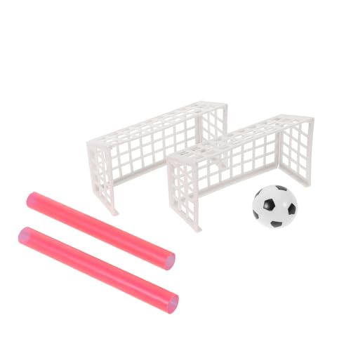 Toyvian 10St Desktop-Fußball-Spiel Tischfußball Zubehör Sport Spielzeug Indoor-Sportspielzeug Kompaktes Spielzeug für unterwegs Spielzeug Ball Mini-Fußball Zubehör für Tischfußball Plastik von Toyvian