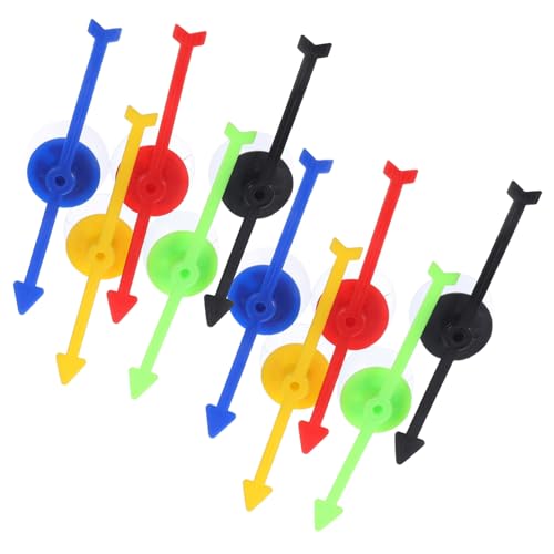 Toyvian 10pcs Spiel Brettspiel Saugnapf Zeiger Lotterie Plattenspieler Zeiger von Toyvian