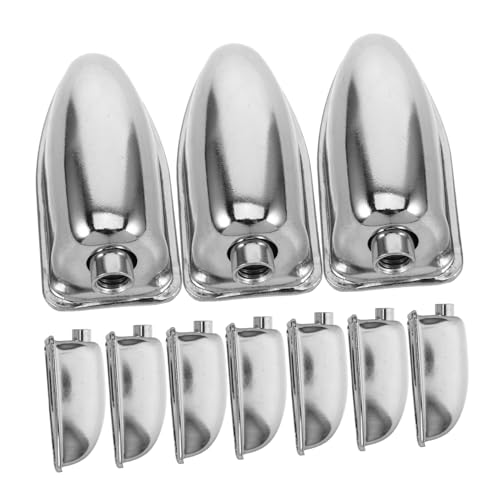 Toyvian 10st Lugs-Schlagzeug Snaredrum-Teile Trommelklauenhaken Böckchen Für Bassdrum Doppelte Trommelböckchen Zubehör Für Musikinstrumente Teile Für Schlaginstrumente Silver Eisen von Toyvian