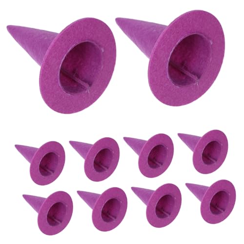 Toyvian 12 Stück Mini Filz Hexenhüte in Halloween Flaschenverschlüsse und Tischdekoration Langlebige Party Accessoires für DIY Basteln Kostümzubehör und Festliche Halloween Feiern Toyvian 12 Stück Mini Filz Hexenhüte in Halloween Flaschenverschlüsse und Tischdekoration Langlebige Party Accessoires für DIY Basteln Kostümzubehör und Festliche Halloween Feiern von Toyvian