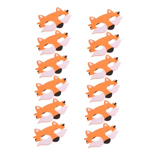 Toyvian 12 Stück Teiliges Halloween Halbgesichts Werwolf Masken aus Atmungsaktivem Vliesstoff Leichte Tier Cosplay Masken für Verkleidungen Partys und Rollenspiele Toyvian 12 Stück Teiliges Halloween Halbgesichts Werwolf Masken aus Atmungsaktivem Vliesstoff Leichte Tier Cosplay Masken für Verkleidungen Partys und Rollenspiele von Toyvian