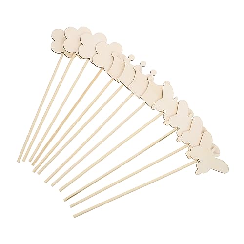 Toyvian 12 Stück Teiliges Holz Zauberstäbe für DIY Feenstäbe zum Basteln und Dekorieren für Kreative Partys und Geburtstagsgeschenke für Verschiedene Designs Schmetterling Toyvian 12 Stück Teiliges Holz Zauberstäbe für DIY Feenstäbe zum Basteln und Dekorieren für Kreative Partys und Geburtstagsgeschenke für Verschiedene Designs Schmetterling von Toyvian