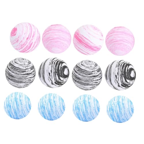 Toyvian 12St Hüpfender Ball Toys Creative Toys Children's Day flummiset b Toys große Hüpfbälle federnd kleine Hüpfbälle springende Bälle Eva-Hüpfbälle Hüpfbälle für von Toyvian