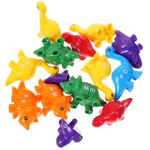Toyvian 13 Stück Teiliges Dinosaurier Sortierspielzeug aus Robustem Farbenfrohes Lernspielzeug für Kleinkinder Zuordnungs und Farberkennungskompetenzen für Kindergarten und Vorschule Toyvian 13 Stück Teiliges Dinosaurier Sortierspielzeug aus Robustem Farbenfrohes Lernspielzeug für Kleinkinder Zuordnungs und Farberkennungskompetenzen für Kindergarten und Vorschule von Toyvian