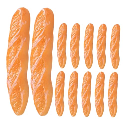 Toyvian 15 Stück Teiliges Künstliches Baguette aus Langlebigem Resin Realistische Mini Brotmodelle als Fotorequisiten und Puppenhaus Deko für Laden und Restaurantdekoration Vielseitig Toyvian 15 Stück Teiliges Künstliches Baguette aus Langlebigem Resin Realistische Mini Brotmodelle als Fotorequisiten und Puppenhaus Deko für Laden und Restaurantdekoration Vielseitig von Toyvian