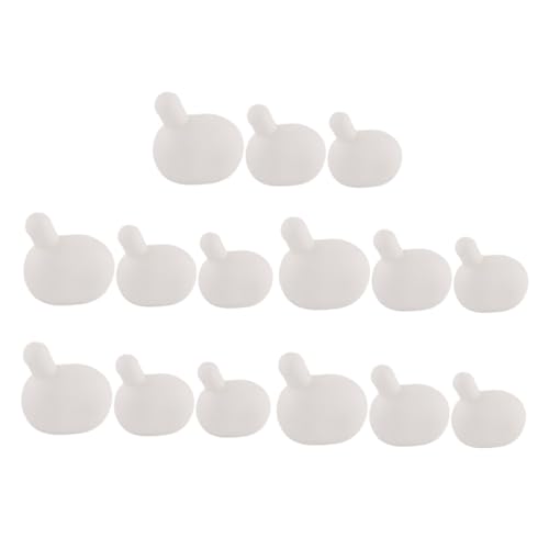 Toyvian 15 Stück Teiliges Silikon Bubble Inserts für DIY Seifenblasen Puppen Kleine Weiße Ersatzteile in DREI Langlebig und Einfach Austauschbar Zubehör für Kreative Bastelaktivitäten Toyvian 15 Stück Teiliges Silikon Bubble Inserts für DIY Seifenblasen Puppen Kleine Weiße Ersatzteile in DREI Langlebig und Einfach Austauschbar Zubehör für Kreative Bastelaktivitäten von Toyvian