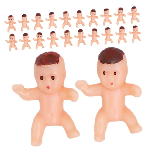 Toyvian 150 Stück Vollmondpartygeschenk Babypartyspiele Babypartybevorzugungen für Mädchen kleine Babypuppen Eiswürfel -Spielzubehör Babyparty -Geschirr Mini-Babys Plastik Schokolade Toyvian 150 Stück Vollmondpartygeschenk Babypartyspiele Babypartybevorzugungen für Mädchen kleine Babypuppen Eiswürfel -Spielzubehör Babyparty -Geschirr Mini-Babys Plastik Schokolade von Toyvian
