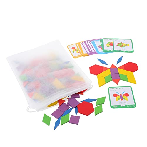 Toyvian 155 Teiliges Kreatives Formenpuzzle Für Frühkindliches Lernspielzeug Interaktives Jigsaw Toy Für Die Entwicklung Von Motorik Und Kreativität Ideales Babyspielzeug Für Kleine von Toyvian