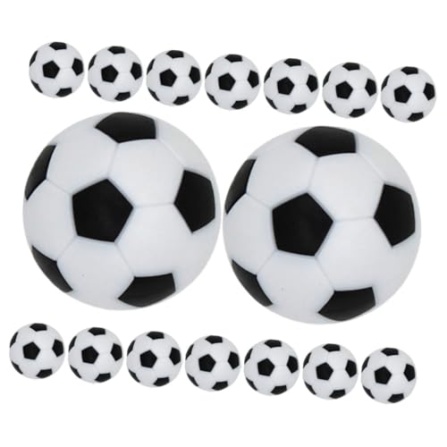 Toyvian 16St Kickermaschine Tischspiel Fußball Eltern-Kind-Fußball Tischfussball Kinderfußball Tischfußball Zubehör HIPS Tischfußball Tischfußballball Kleiner Fußball die Hüften von Toyvian