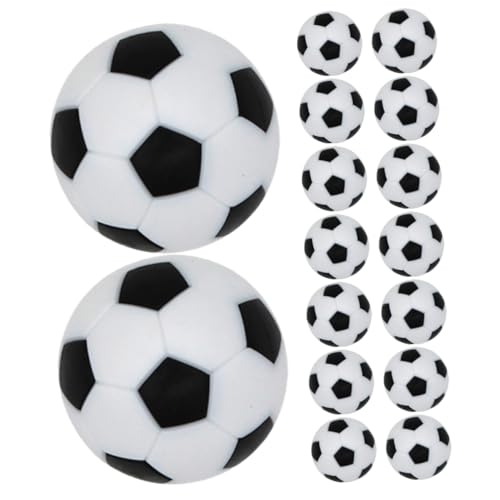 Toyvian 16st Kickermaschine Mini-fußball Schaumball Fußball Wettkampfballfußball Tischfussball Kleiner Fußball Zubehör Fußball Eltern-Kind-fußball Kinderfußball Ersatz Fußball Die Hüften von Toyvian