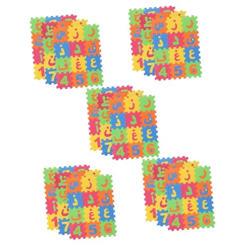 Toyvian 180 Stück Arabische Matten Buchstabenmatten Für Den Boden Babys Buchstaben Bodenmatte Babyspielzeug Schaumstoff Spielmatte Spielmatten Für Den Boden Kleinkind Spielmatte von Toyvian