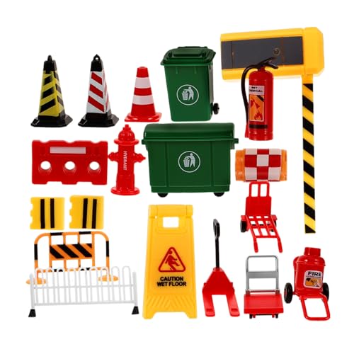 Toyvian 19 Stück Teiliges Mini Verkehrszeichen Robuste Straßenabsperrungen und Verkehrsschilder Pädagogische Verkehrslernhilfe für Tragbar und Einfach zu Verstauen für Spielerisches Toyvian 19 Stück Teiliges Mini Verkehrszeichen Robuste Straßenabsperrungen und Verkehrsschilder Pädagogische Verkehrslernhilfe für Tragbar und Einfach zu Verstauen für Spielerisches von Toyvian