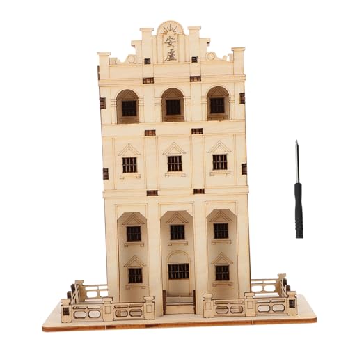 Toyvian 1Satz Holzpuzzle DIY Montagespielzeug für Handgefertigtes Modell Pädagogisches Holzspielzeug für Kreative Freizeitaktivitäten für und Lernzwecke Toyvian 1Satz Holzpuzzle DIY Montagespielzeug für Handgefertigtes Modell Pädagogisches Holzspielzeug für Kreative Freizeitaktivitäten für und Lernzwecke von Toyvian