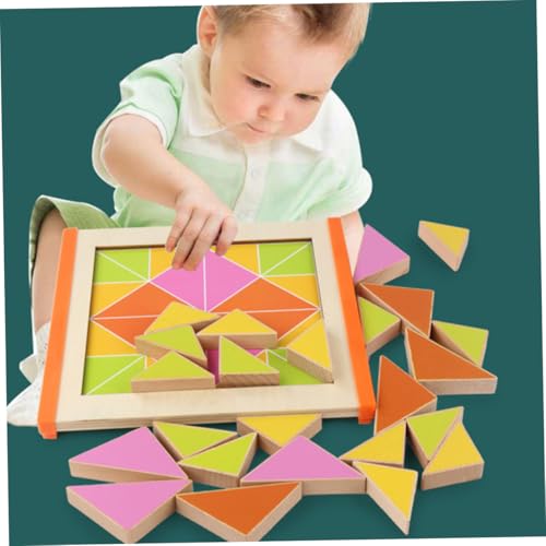 Toyvian 1Satz Holzspielzeug für Montessori Formenerkennungsspielzeug Buntes Lernspielzeug für Jungen und Mädchen Pädagogisches Puzzle Wahrnehmungsfähigkeit Toyvian 1Satz Holzspielzeug für Montessori Formenerkennungsspielzeug Buntes Lernspielzeug für Jungen und Mädchen Pädagogisches Puzzle Wahrnehmungsfähigkeit von Toyvian