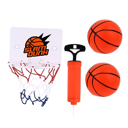 Toyvian 1Satz Mini Basketballkorb für Teiliges Indoor Basketballspielzeug mit Pumpe und Bällen Tragbarer Spaß für Kleinen Beweglichkeit und Koordination Toyvian 1Satz Mini Basketballkorb für Teiliges Indoor Basketballspielzeug mit Pumpe und Bällen Tragbarer Spaß für Kleinen Beweglichkeit und Koordination von Toyvian